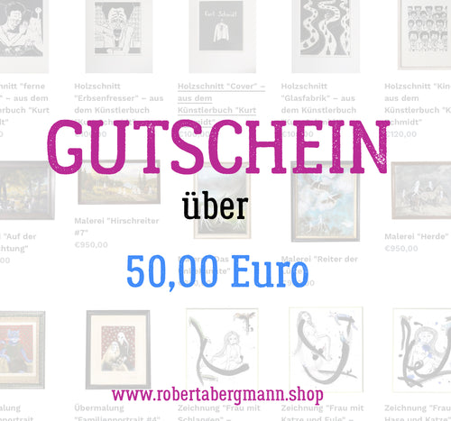 GUTSCHEIN über 50,00 Euro