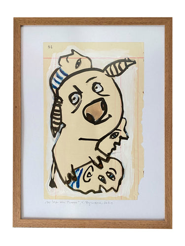 Zeichnung – Der Stier von Picasso