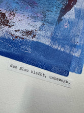 Laden Sie das Bild in den Galerie-Viewer, Acryldruck &quot;Ein Atemzug&quot; (Poem-Reihe)