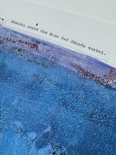 Laden Sie das Bild in den Galerie-Viewer, Acryldruck &quot;Ein Atemzug&quot; (Poem-Reihe)