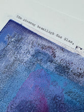 Laden Sie das Bild in den Galerie-Viewer, Acryldruck &quot;Ein Atemzug&quot; (Poem-Reihe)