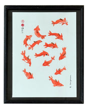Laden Sie das Bild in den Galerie-Viewer, Aquarellmalerei und Tusche "Fischlis"