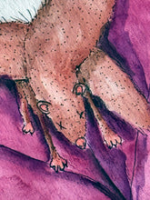 Laden Sie das Bild in den Galerie-Viewer, Aquarellmalerei "Frau Katz"