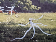 Laden Sie das Bild in den Galerie-Viewer, Malerei "Hirschreiter #9"