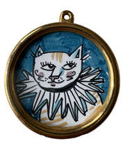 Laden Sie das Bild in den Galerie-Viewer, Mini-Zeichnung "Catlady"