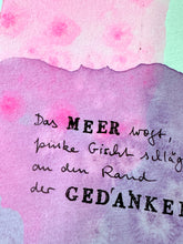 Laden Sie das Bild in den Galerie-Viewer, Acrylmalerei &quot;Das Meer&quot; (Poem-Reihe)