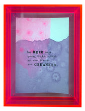 Laden Sie das Bild in den Galerie-Viewer, Acrylmalerei &quot;Das Meer&quot; (Poem-Reihe)