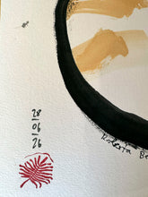 Laden Sie das Bild in den Galerie-Viewer, Shikishi "Schlafende Katze No.1"