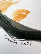 Laden Sie das Bild in den Galerie-Viewer, Shikishi "Schlafende Katze No.2"