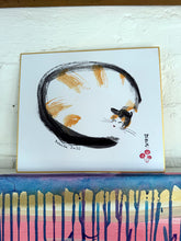 Laden Sie das Bild in den Galerie-Viewer, Shikishi "Schlafende Katze No.2"