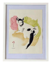 Laden Sie das Bild in den Galerie-Viewer, Aquarellmalerei und Tusche "Tessa"