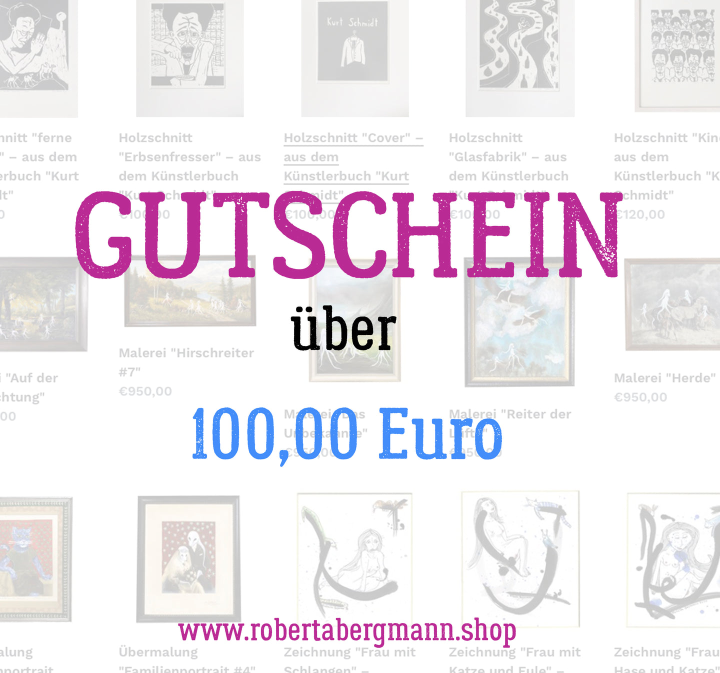 GUTSCHEIN über 100,00 Euro